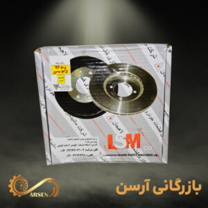 کاسه چرخ پژو 405 که کارتن آن دارای لیبل میباشد